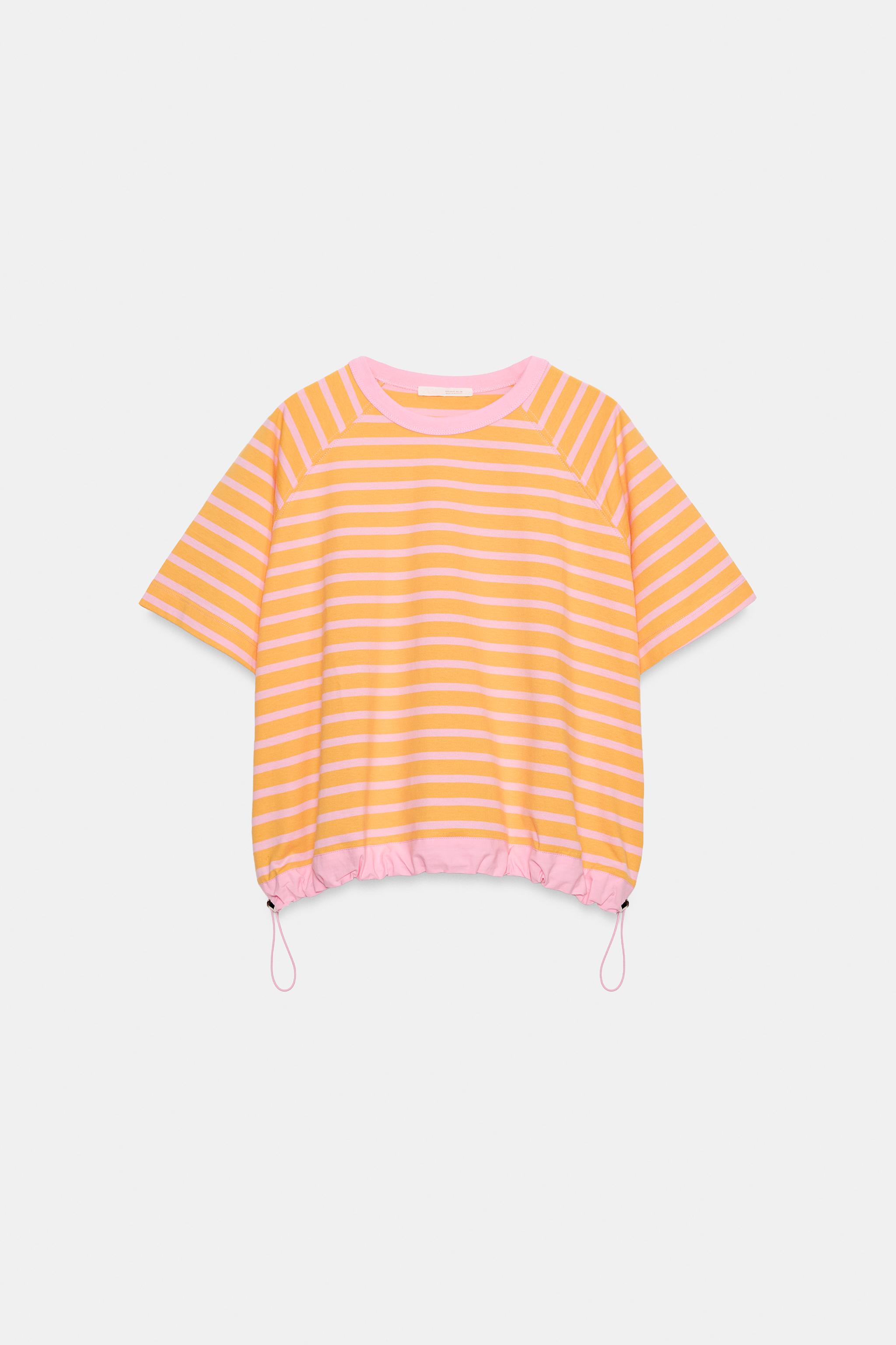 T-SHIRT À RAYURES AVEC STOPPERS